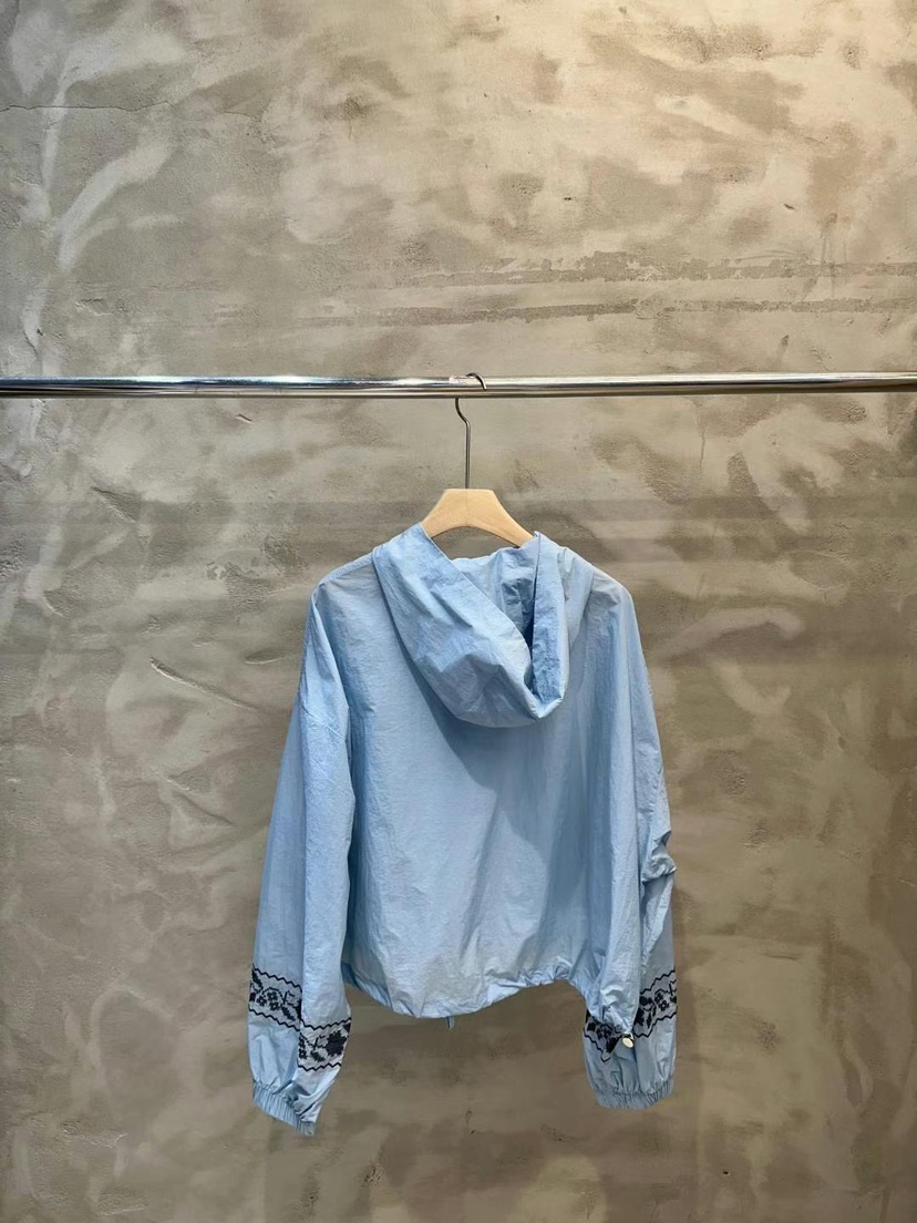 SIMPLE PARK/WMSTORY韓國直郵㊣東大門實拍女裝新款熱賣夾克刺繡連帽SIMPLE PARK/WMSTORY夾克