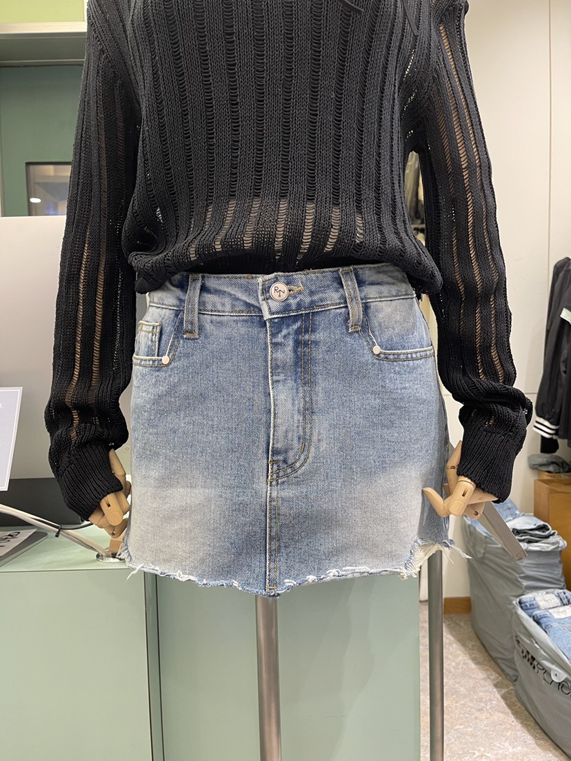 REIZ韓國直郵㊣東大門實拍女裝新品25春夏時尚休閑熱賣裙褲REIZ裙褲圖色1