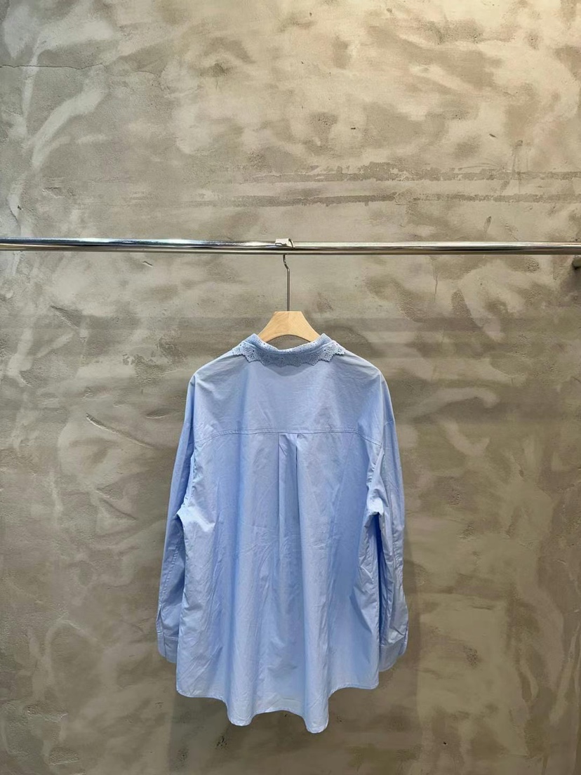 SIMPLE PARK/WMSTORY直郵韓國代購㊣女裝新品25春夏襯衫蕾絲衫SIMPLE PARK/WMSTORY襯衫/蕾絲衫