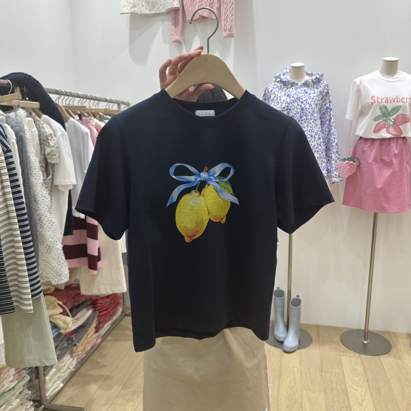 FURE直郵韓國代購㊣女裝新品人氣25春夏休閑推薦時尚熱賣T恤FURET恤圖色2