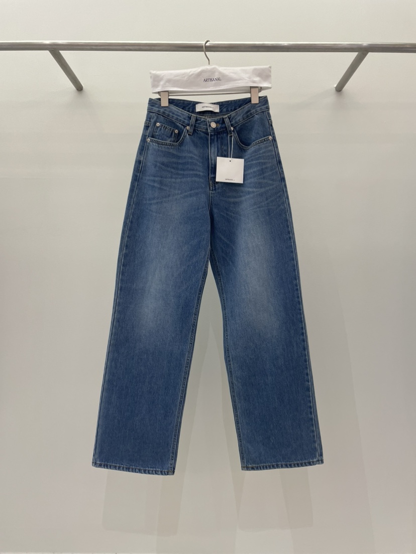 ARTISANAL韓國㊣直郵東大門代購女裝新品推薦熱賣休閑牛仔褲ARTISANAL牛仔褲