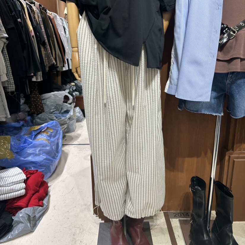 AMOUR韓國直郵㊣女裝新品人氣熱賣時尚休閑25春夏推薦休閑褲AMOUR休閑褲