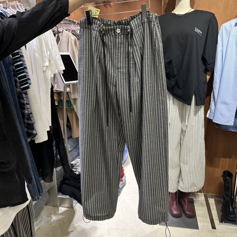AMOUR韓國直郵㊣女裝新品人氣熱賣時尚休閑25春夏推薦休閑褲AMOUR休閑褲圖色2