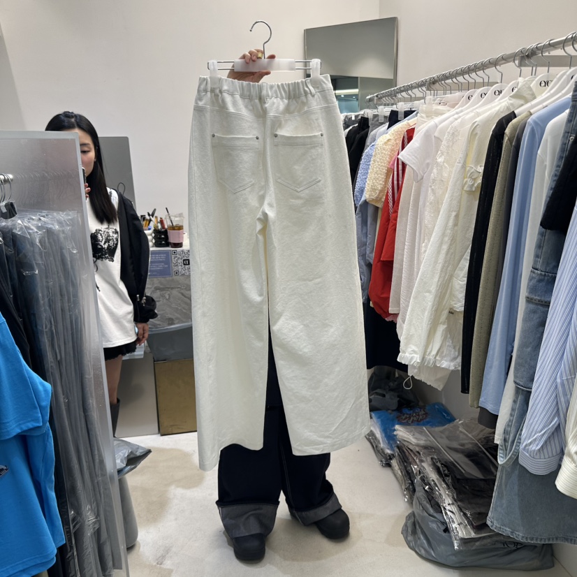 EYEL韓國直郵㊣女裝新品推薦人氣時尚25春夏休閑熱賣休閑褲EYEL休閑褲
