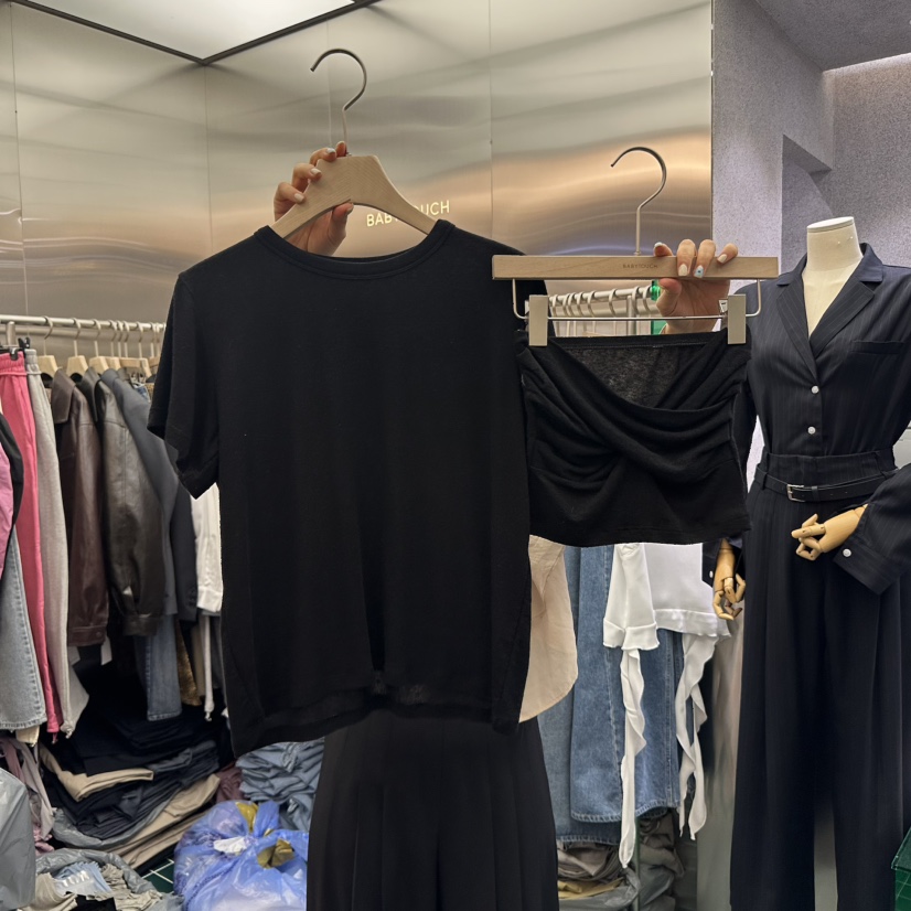 BABYTOUCH直郵韓國代購㊣女裝新品推薦休閑25春夏套裝兩件套套裝BABYTOUCH套裝圖色3