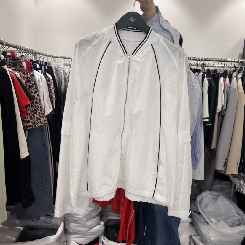 THE SECOND GROW韓國直郵㊣東大門實拍女裝新品推薦時尚夾克THE SECOND GROW夾克圖色1