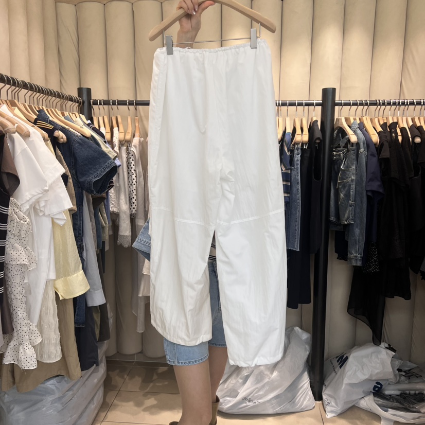 OUS/INCH-L韓國㊣直郵東大門代購女裝新款時尚25春夏休閑褲OUS/INCH休閑褲