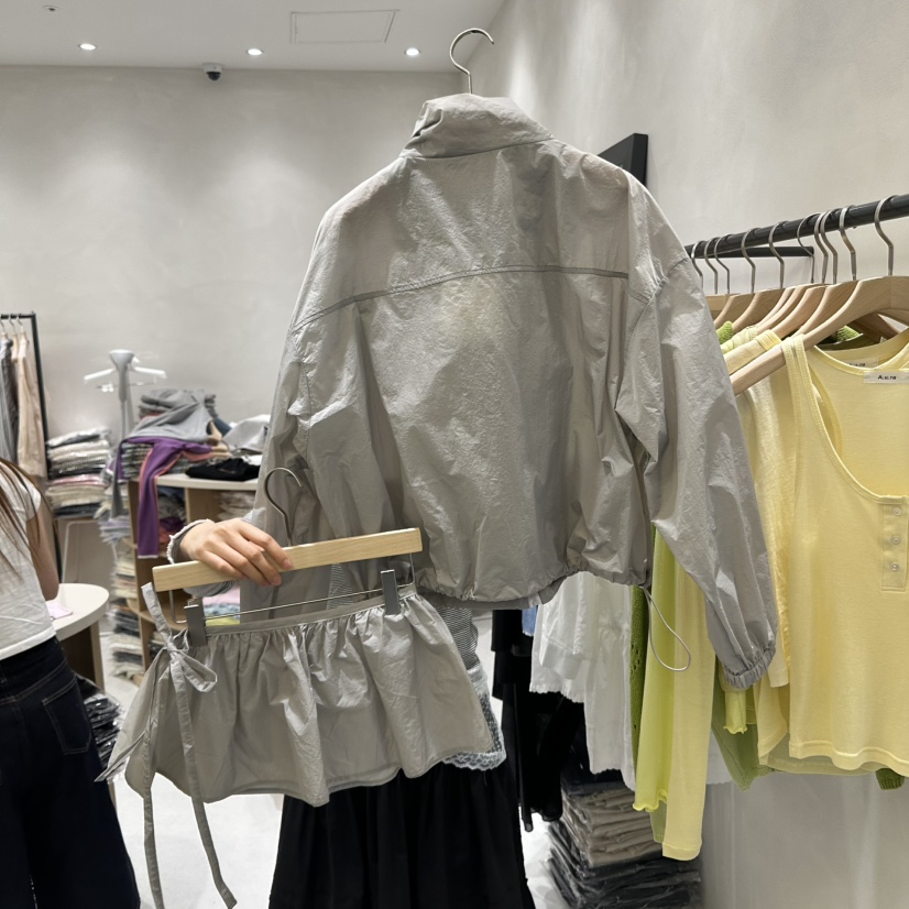 AURA韓國直郵㊣東大門實拍女裝新款熱賣休閑推薦25春夏夾克套裝Au ra夾克
