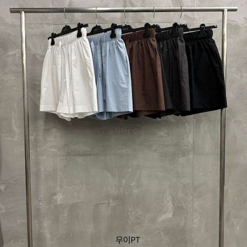 MUTE-P韓國㊣直郵東大門代購女裝新款人氣推薦熱賣休閑短褲MUTE短褲