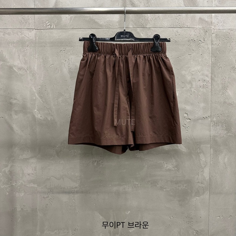 MUTE-P韓國㊣直郵東大門代購女裝新款人氣推薦熱賣休閑短褲MUTE短褲圖色3