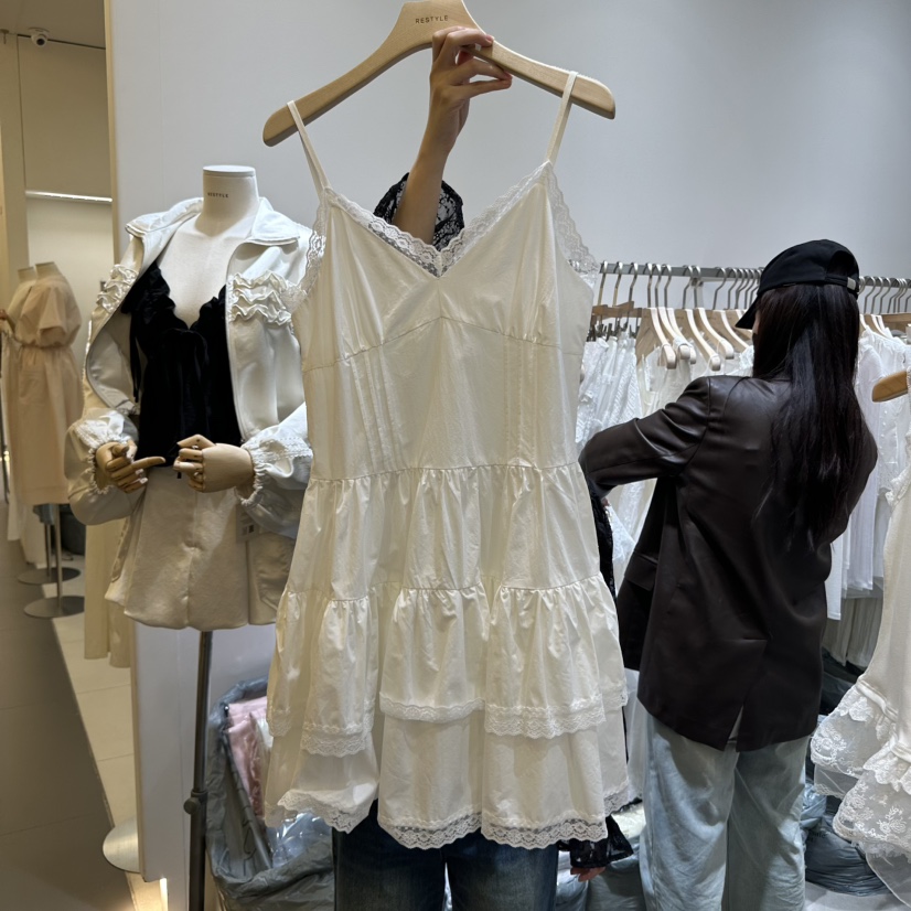 RE STYLE-Q韓國直郵㊣女裝新品人氣推薦熱賣休閑時尚連衣裙RE STYLE連衣裙