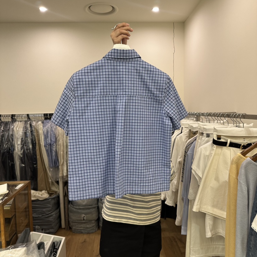 AGO直郵韓國代購㊣女裝新品人氣休閑推薦熱賣時尚T恤保暖格紋AGOT恤