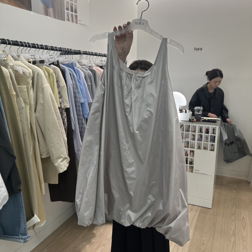 REIRAI韓國直郵㊣東大門實拍女裝新款25春夏熱賣休閑連衣裙Reirai連衣裙圖色2