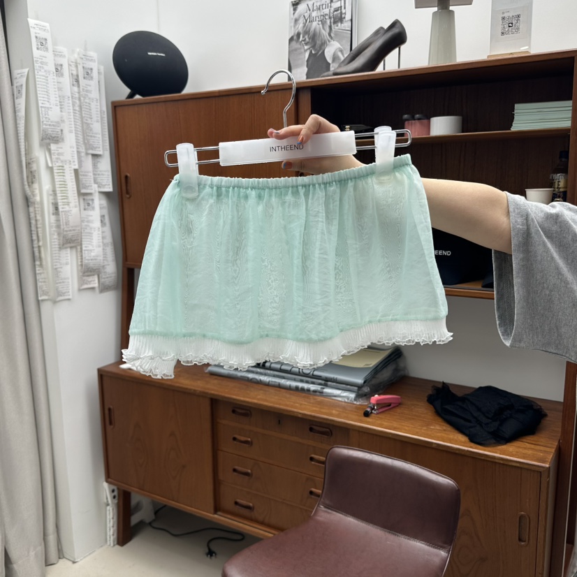 INTHEEND直郵韓國代購㊣女裝新品熱賣休閑人氣時尚25春夏短裙INTHEEND短裙