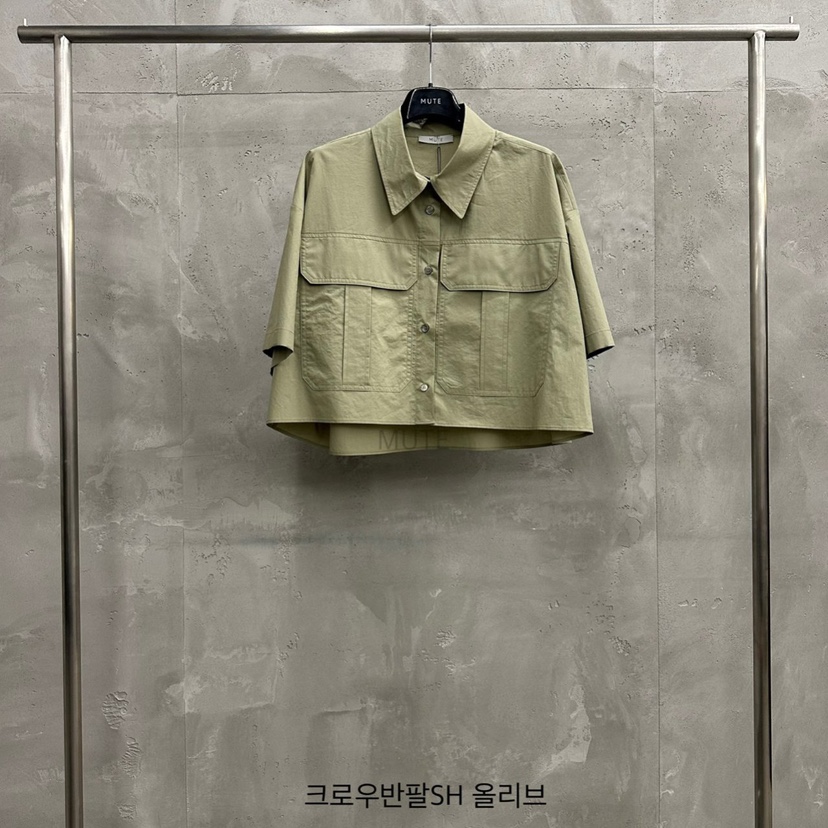 MUTE-P韓國㊣直郵東大門代購女裝新品推薦休閑25春夏熱賣T恤MUTET恤圖色2