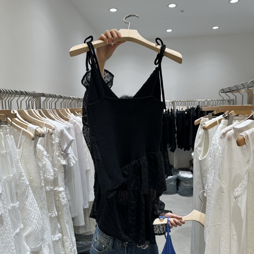 RE STYLE-Q韓國㊣直郵東大門代購女裝新款休閑人氣吊帶背心RE STYLE吊帶/背心