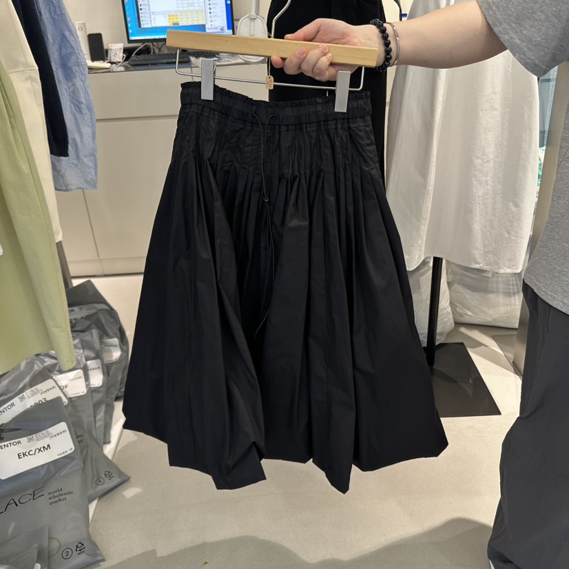 MENTOR韓國㊣直郵東大門代購女裝新品時尚25春夏半身裙中短裙MENTOR半身裙/中短裙圖色2