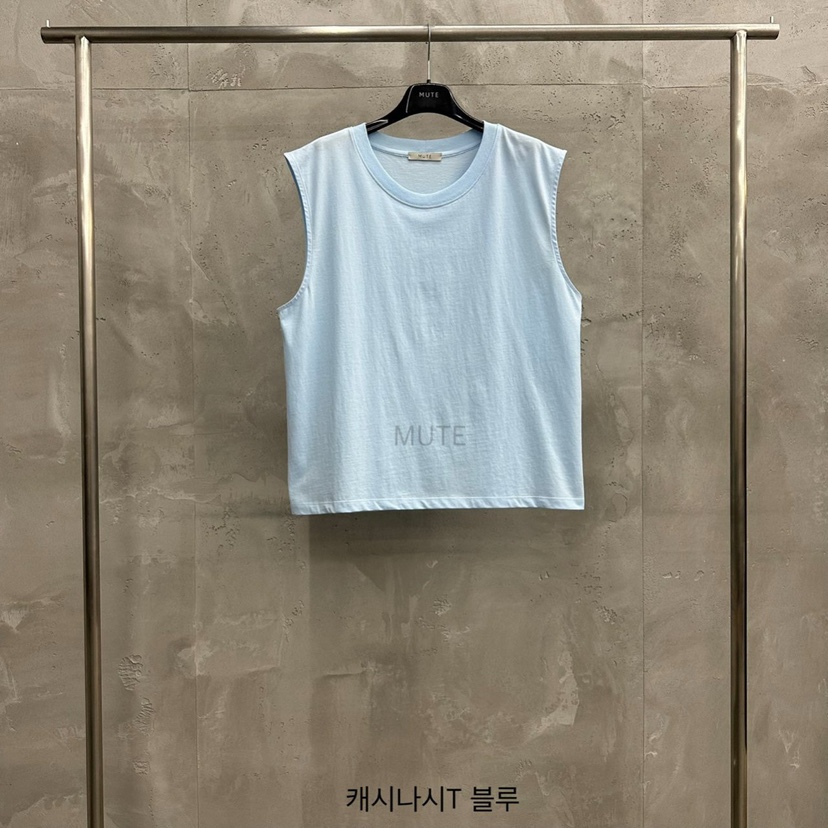MUTE-P韓國直郵㊣女裝新款人氣時尚推薦休閑25春夏吊帶背心MUTE吊帶/背心圖色2