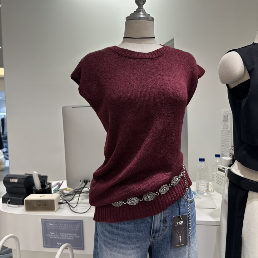 RENDER韓國直郵㊣東大門實拍女裝新品熱賣人氣吊帶背心褶皺RENDER吊帶/背心