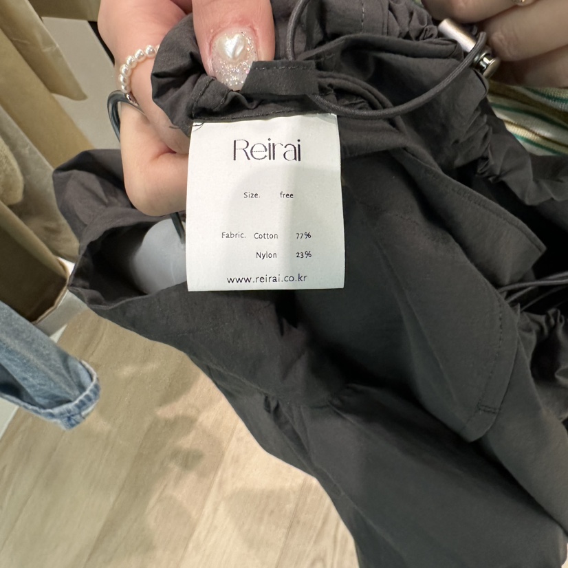 REIRAI直郵韓國代購㊣女裝新款熱賣休閑時尚25春夏推薦夾克Reirai夾克