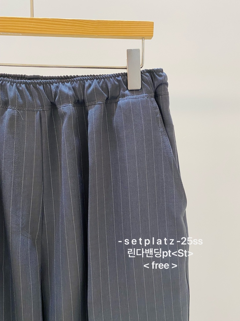 SETPLATZ韓國直郵㊣女裝新品25春夏休閑時尚推薦熱賣休閑褲PLATZCLASSIC休閑褲