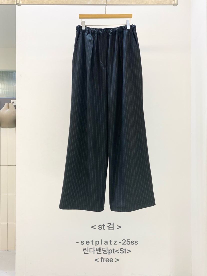SETPLATZ韓國直郵㊣女裝新品25春夏休閑時尚推薦熱賣休閑褲PLATZCLASSIC休閑褲圖色2