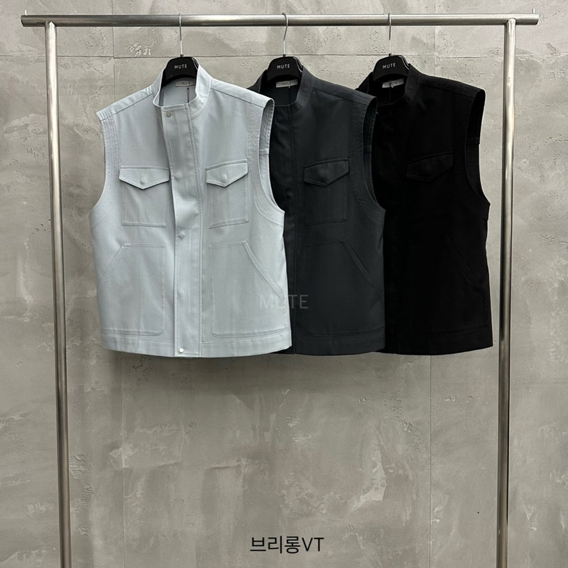 MUTE-P韓國㊣直郵東大門代購女裝新品推薦熱賣人氣休閑馬甲MUTE馬甲
