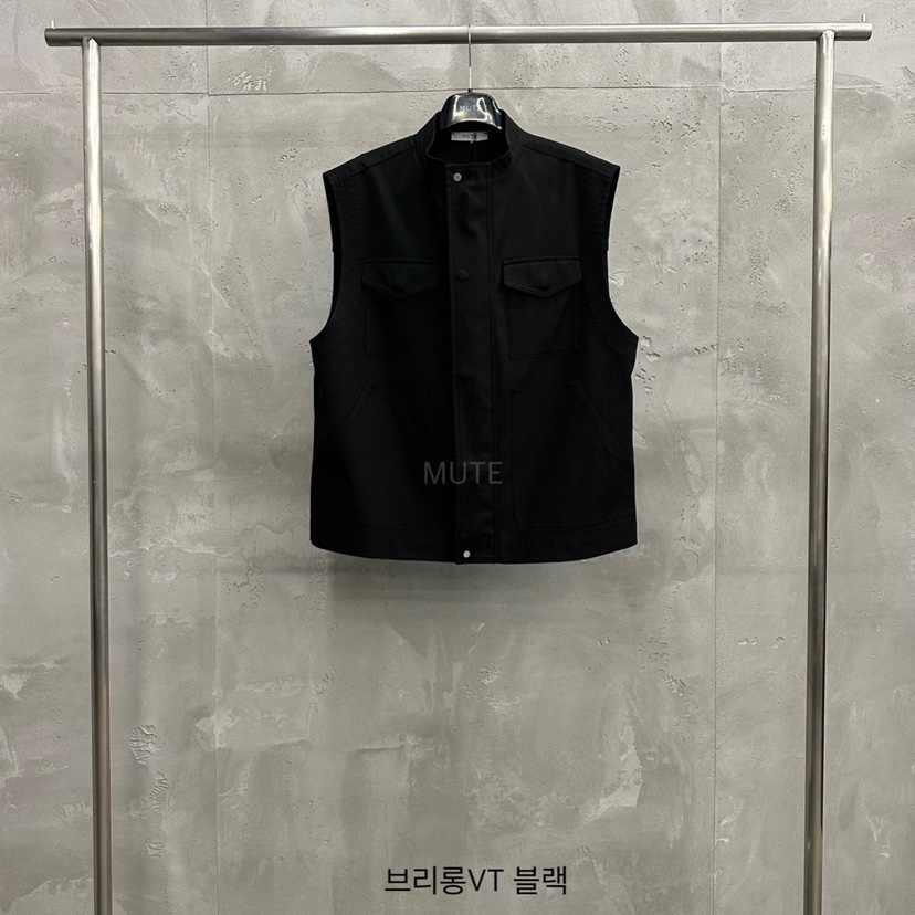 MUTE-P韓國㊣直郵東大門代購女裝新品推薦熱賣人氣休閑馬甲MUTE馬甲圖色3