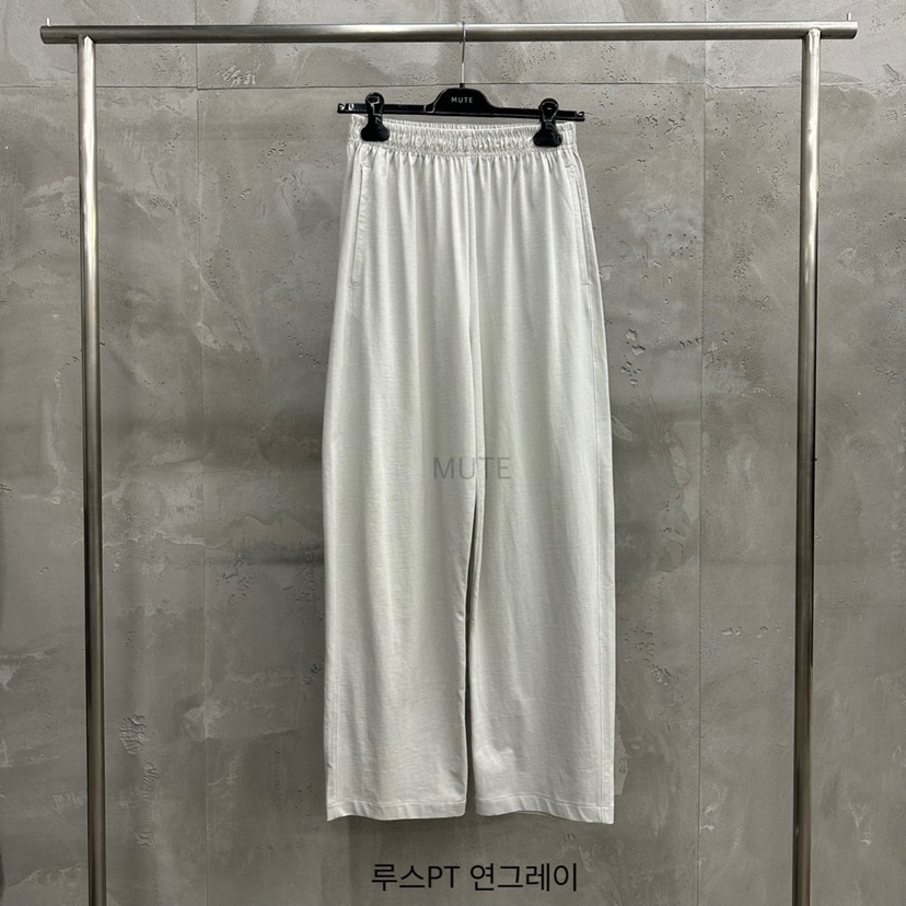 MUTE-P韓國㊣直郵東大門代購女裝新品25春夏熱賣休閑休閑褲MUTE休閑褲圖色3