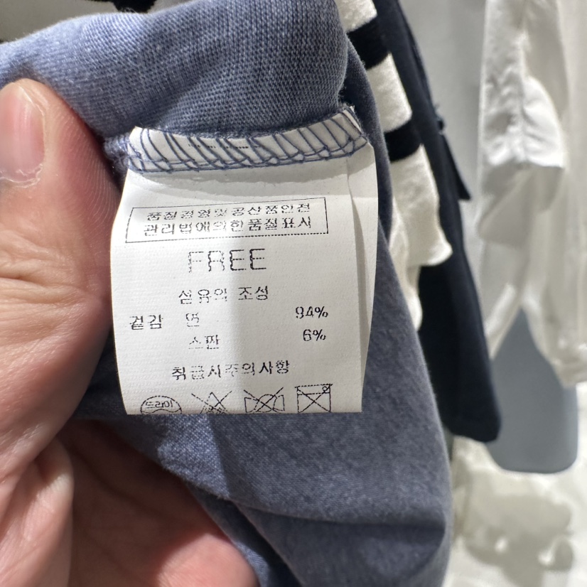 BLUEI-D直郵韓國代購㊣女裝新款休閑時尚熱賣人氣推薦25春夏T恤Blue i-dT恤