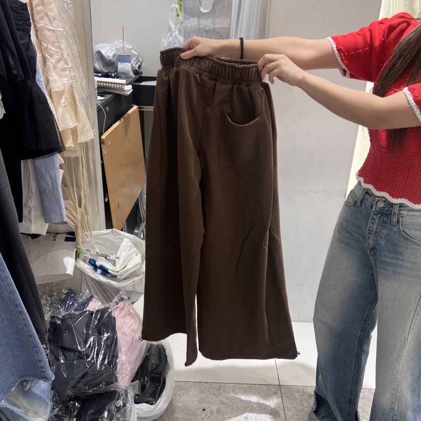 TYCHE韓國直郵㊣東大門實拍女裝新款熱賣休閑人氣25春夏休閑褲TYCHE休閑褲