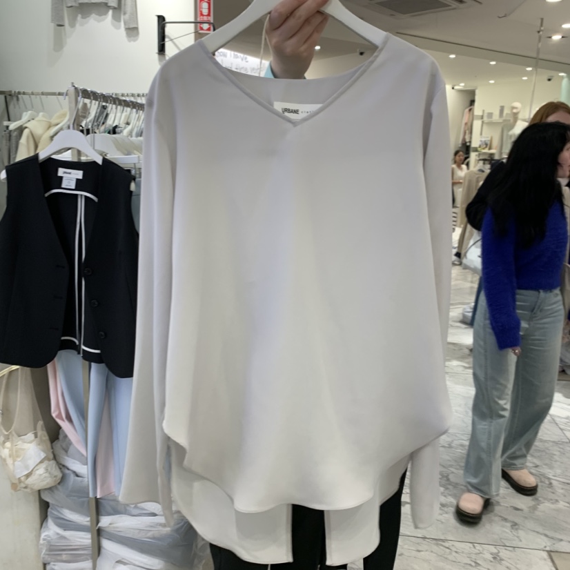 URBANE cloth韓國直郵㊣東大門實拍女裝新品熱賣襯衫蕾絲衫URBANE cloth襯衫/蕾絲衫圖色2
