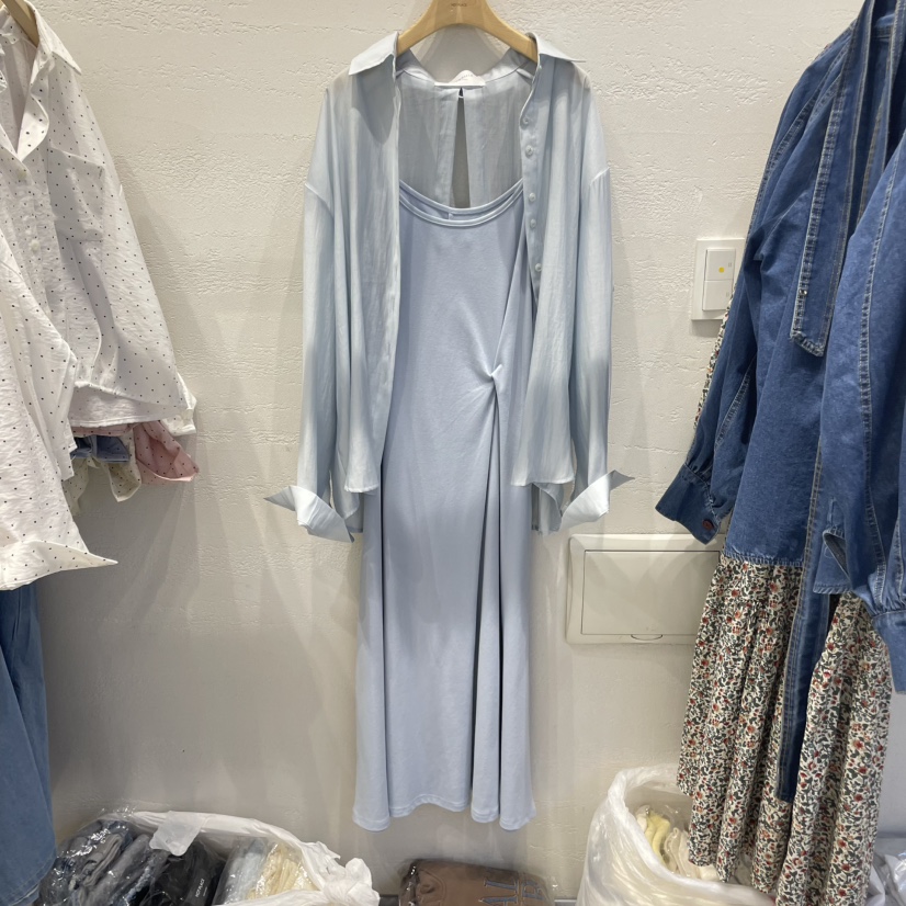 空韓國直郵㊣女裝新品人氣休閑時尚25春夏推薦熱賣套裝HOT ISSUE套裝圖色2