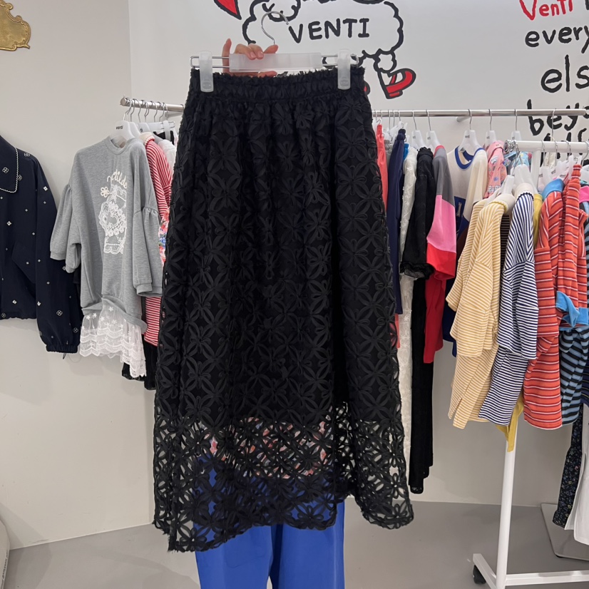 VENTI韓國㊣直郵東大門代購女裝新款推薦熱賣25春夏半身裙中短裙VENTI半身裙/中短裙