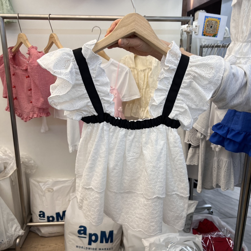 BEEN-A韓國㊣直郵東大門代購女裝新品熱賣時尚休閑襯衫蕾絲衫BEEN-A襯衫/蕾絲衫