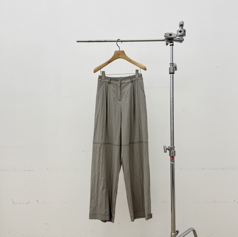 ADELINE韓國㊣直郵東大門代購女裝新品25春夏時尚休閑休閑褲ADELINE休閑褲圖色2