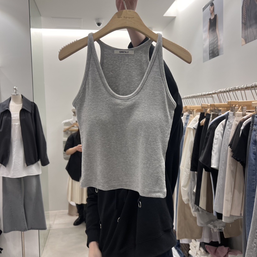 ANN MARGRET韓國㊣直郵東大門代購女裝新品推薦吊帶背心GRETA.Y吊帶/背心