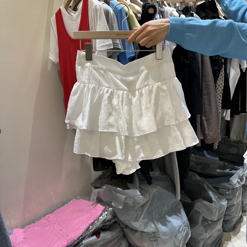 MOREMORE直郵韓國代購㊣女裝新款推薦人氣時尚休閑熱賣裙褲more more裙褲圖色2
