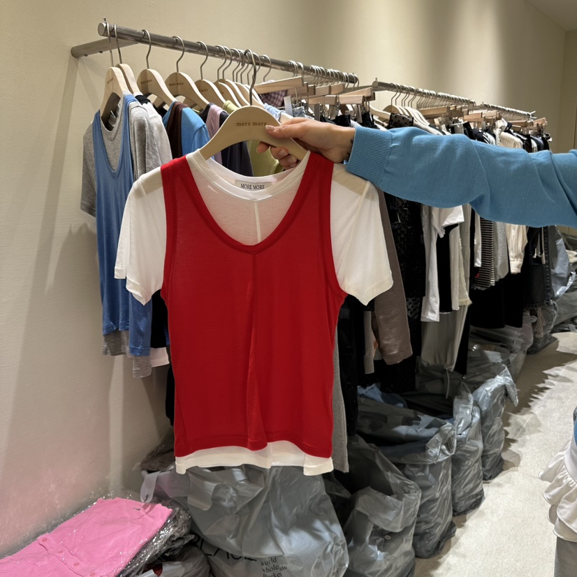 MOREMORE韓國直郵㊣女裝新款25春夏時尚熱賣套裝兩件套套裝more more套裝圖色5