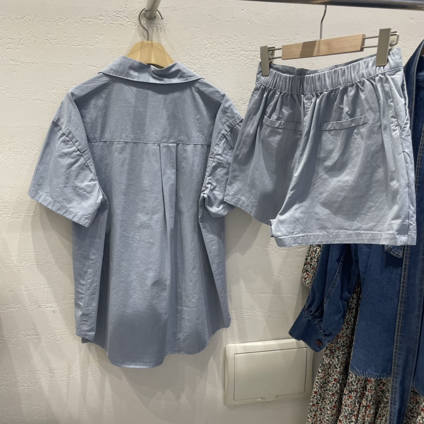 空韓國㊣直郵東大門代購女裝新品時尚人氣25春夏推薦套裝棉質HOT ISSUE套裝