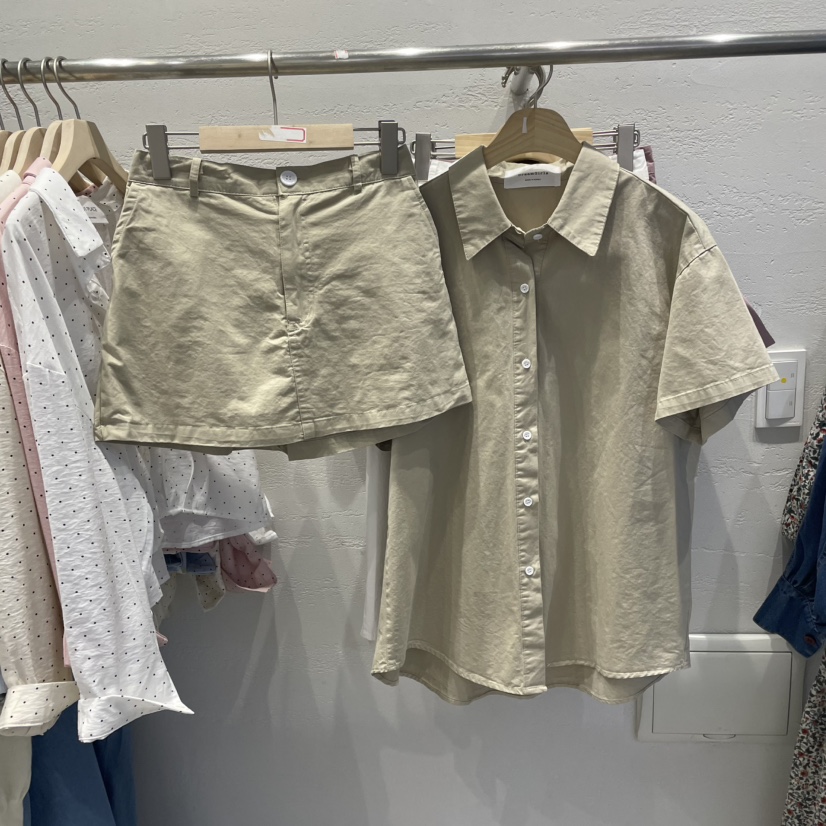 空韓國㊣直郵東大門代購女裝新品時尚人氣25春夏推薦套裝棉質HOT ISSUE套裝