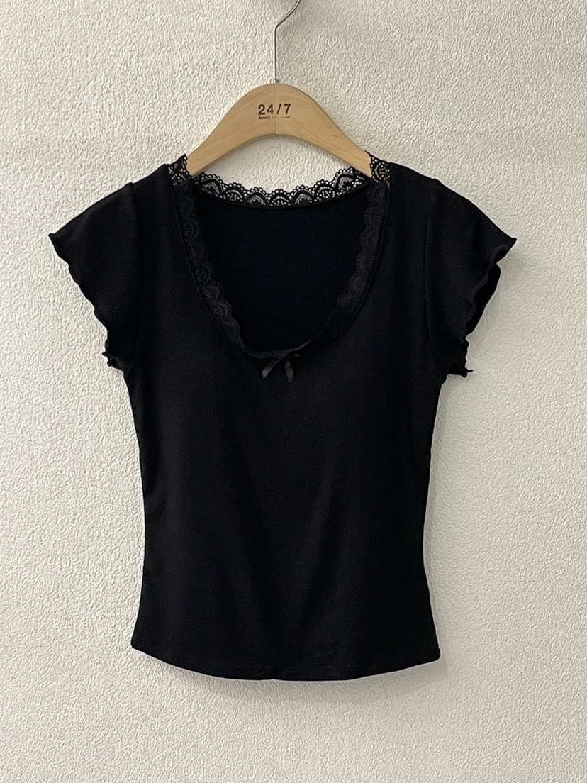 TWENTY FOUR SEVEN24-7直郵韓國代購㊣女裝新品時尚人氣T恤TEWNTY FOUR SEVEN24-7T恤圖色3