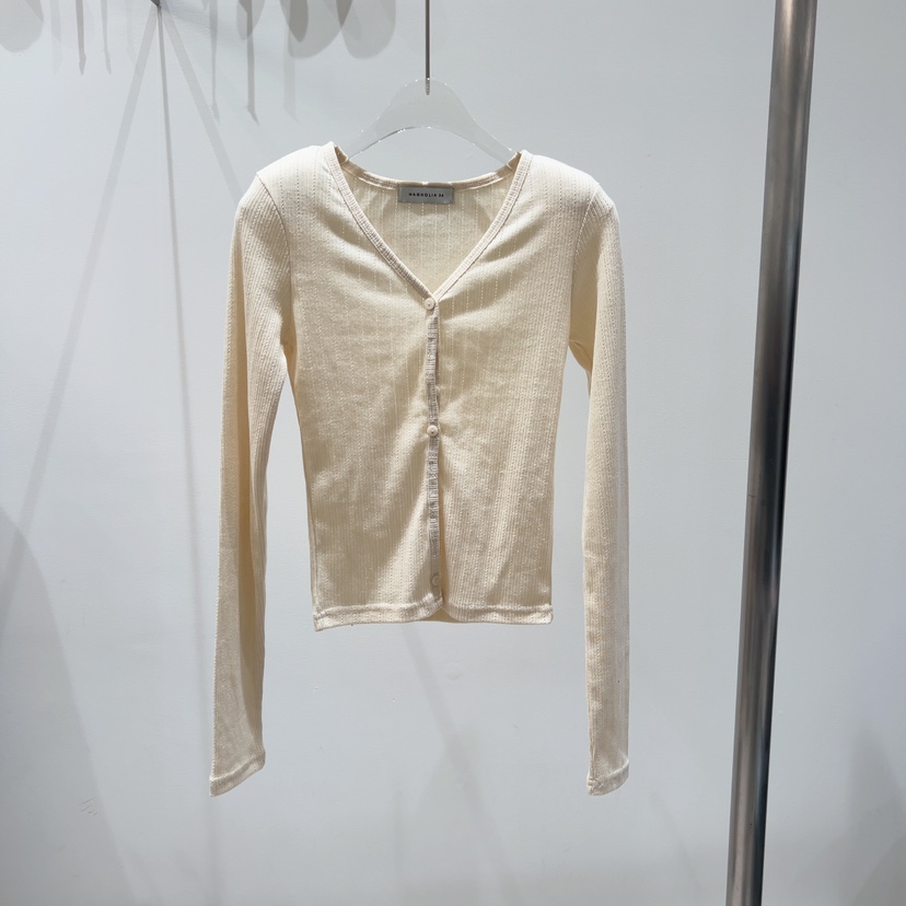 MAGNOLIA36-P韓國直郵㊣女裝新品人氣25春夏長袖T恤羊毛衫MAGNOLIA36-P長袖T恤圖色1