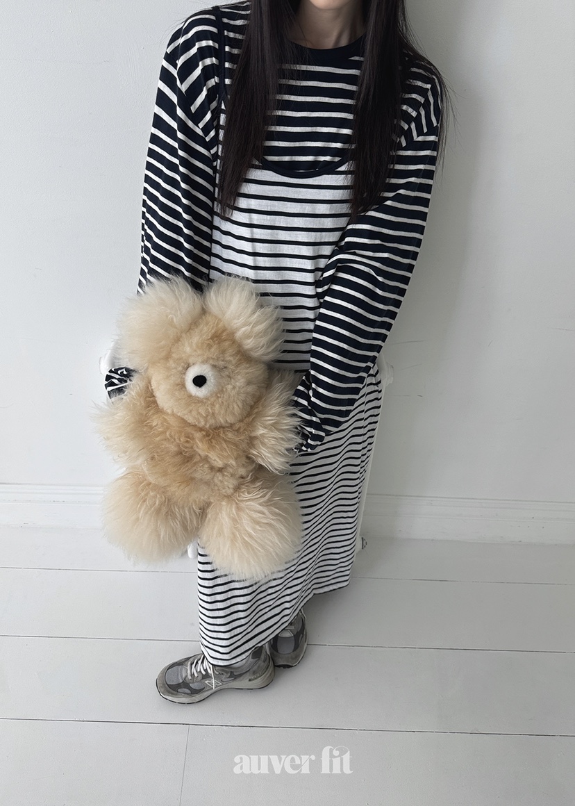 AUVERFIT韓國㊣直郵東大門代購女裝新款25春夏人氣推薦長袖T恤AUVERFIT長袖T恤