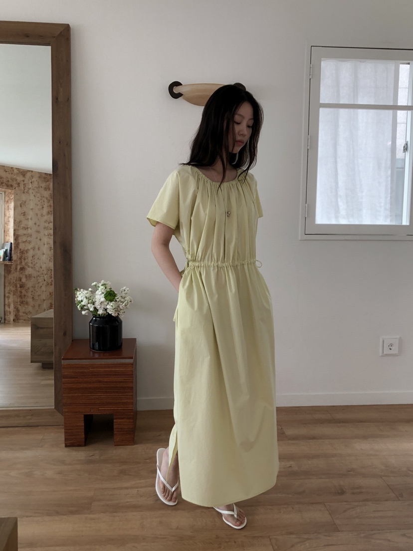 LONG PEAK韓國直郵㊣女裝新款時尚熱賣25春夏休閑推薦連衣裙LONG PEAK連衣裙