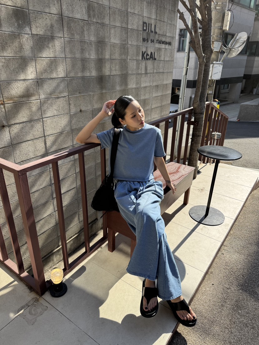 LIMLIMLIM韓國㊣直郵東大門代購女裝新品人氣休閑熱賣25春夏T恤LIM LIM LIMT恤