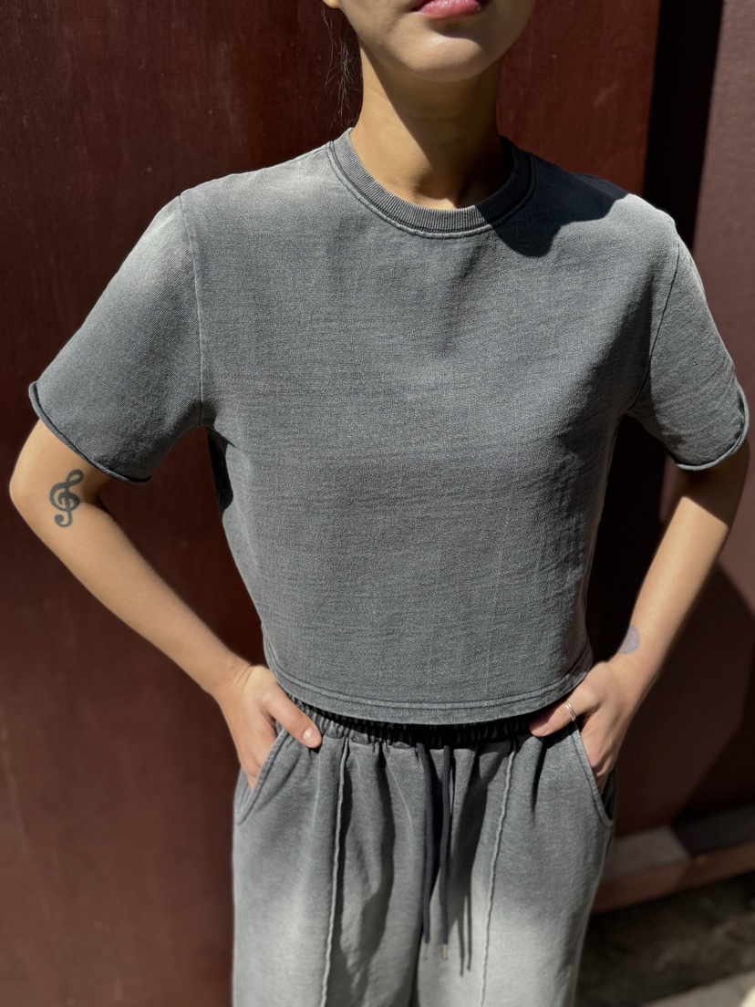 LIMLIMLIM韓國㊣直郵東大門代購女裝新品人氣休閑熱賣25春夏T恤LIM LIM LIMT恤圖色2