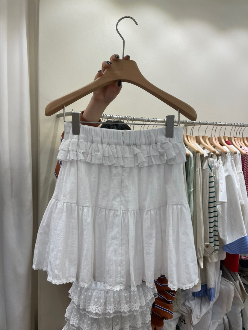 AUVERFIT韓國直郵㊣女裝新款熱賣推薦時尚人氣25春夏短裙棉質AUVERFIT短裙