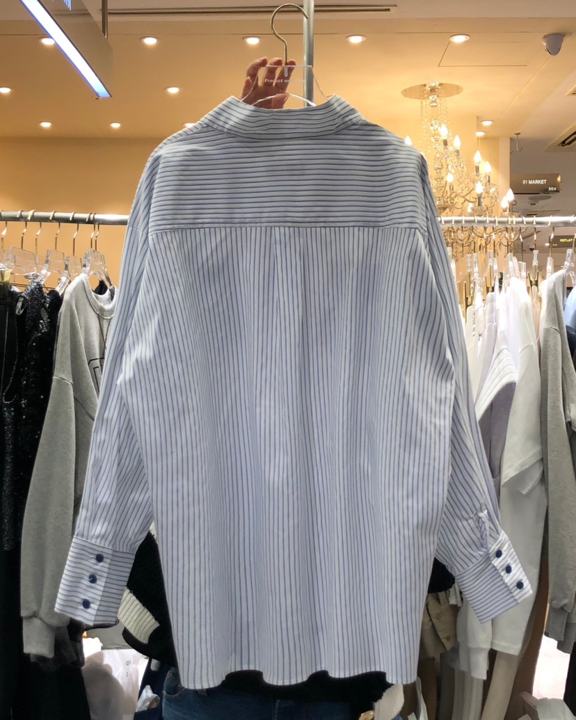 WORK SHOP直郵韓國代購㊣女裝新品25春夏推薦熱賣襯衫蕾絲衫Work_shop襯衫/蕾絲衫