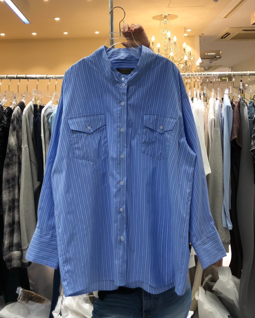 WORK SHOP直郵韓國代購㊣女裝新品25春夏推薦熱賣襯衫蕾絲衫Work_shop襯衫/蕾絲衫圖色2
